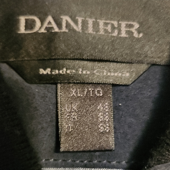 Danier Black Suede Bomber Jacket - Picture 2 of 12